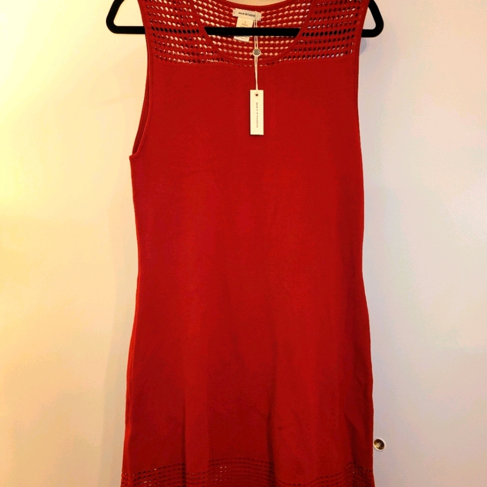 NWT Max Studio Red Dress